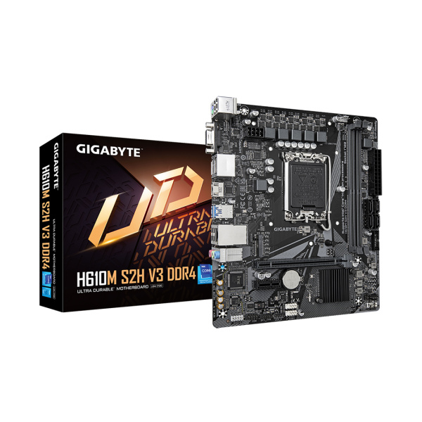 Материнская плата Gigabyte H610M S2H V3 DDR4 Материнская плата Gigabyte H610M S2H V3 DDR4