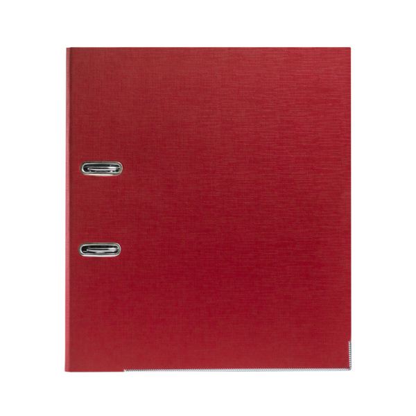 Папка-регистратор Deluxe с арочным механизмом, Office 3-RD24 (3" RED), А4, 70 мм, красный в интернет магазине Stels.kz