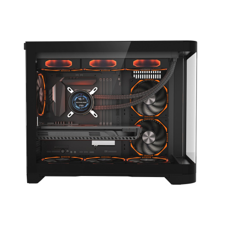 Компьютерный корпус 1STPLAYER UV6 BLACK без Б/П в интернет магазине Stels.kz