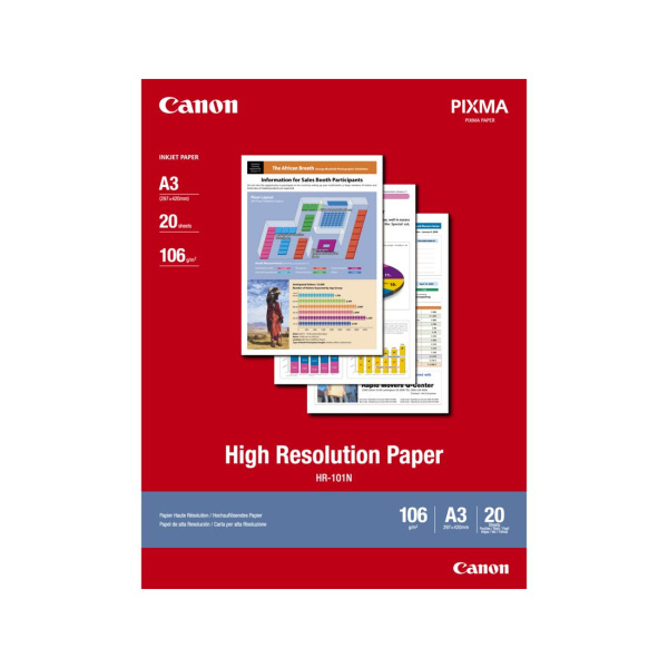 Фотобумага Canon HR-101N A3, 20 шт.