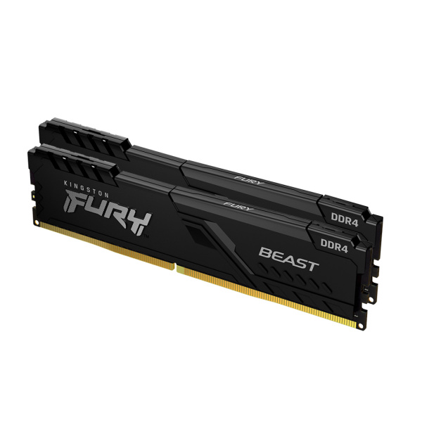 Комплект модулей памяти Kingston FURY Beast KF432C16BB1K2/32 DDR4 32GB (Kit 2x16GB) 3200MHz Комплект модулей памяти Kingston FURY Beast KF432C16BB1K2/32 DDR4 32GB (Kit 2x16GB) 3200MHz