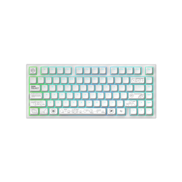 Клавиатура Dark Project ALU81A Terra Nova White Клавиатура Dark Project ALU81A Terra Nova White