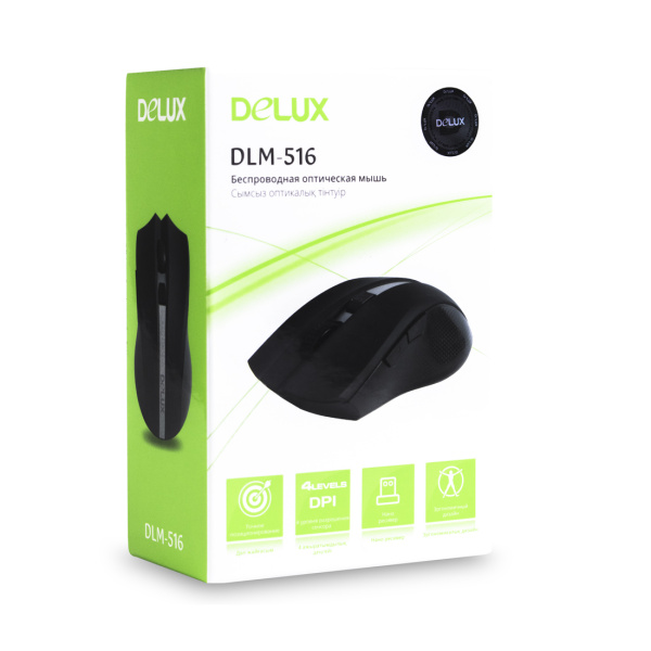 Купить не дорого Компьютерная мышь Delux DLM-516OGB в интернет магазине Stels.kz Компьютерная мышь Delux DLM-516OGB в интернет магазине Stels.kz