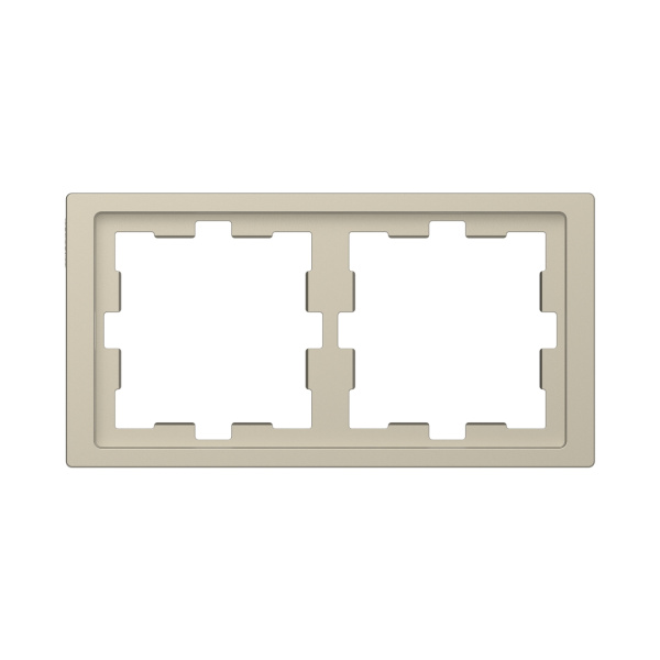 Рамка MERTEN MTN4020-6533 D-Life 2 поста сахара