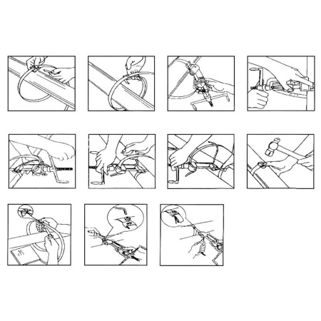 Инструмент для натяжки и резки стальной ленты А-Оптик АО-MBT-003 в интернет магазине Stels.kz