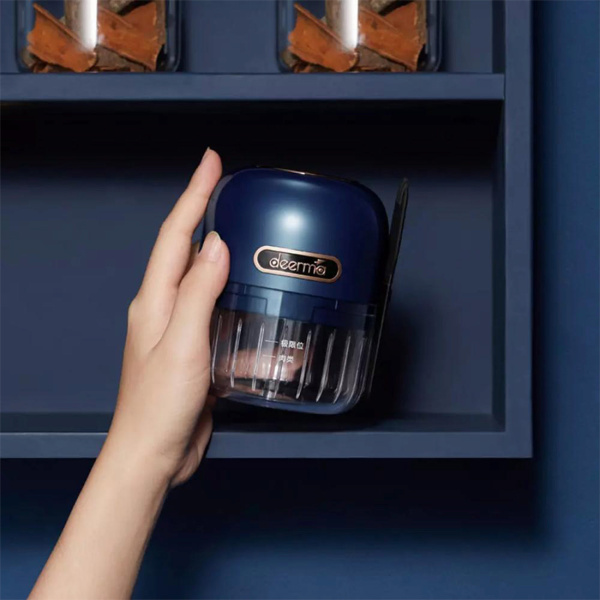 Купить не дорого Беспроводной измельчитель Deerma JS100 Синий в интернет магазине Stels.kz Беспроводной измельчитель Deerma JS100 Синий в интернет магазине Stels.kz