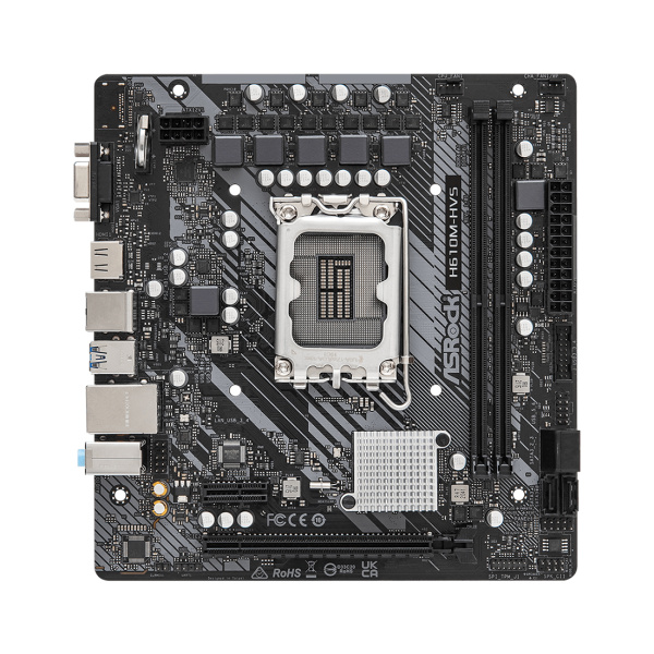 Материнская плата ASRock H610M-HVS в интернет магазине Stels.kz