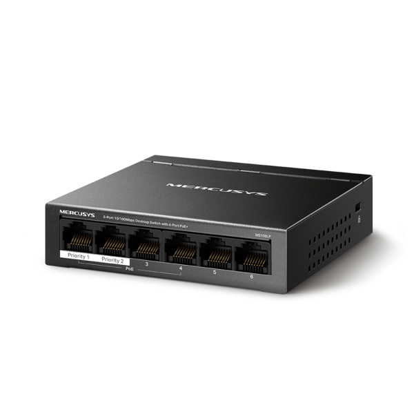 Коммутатор Mercusys MS106LP Коммутатор Mercusys MS106LP