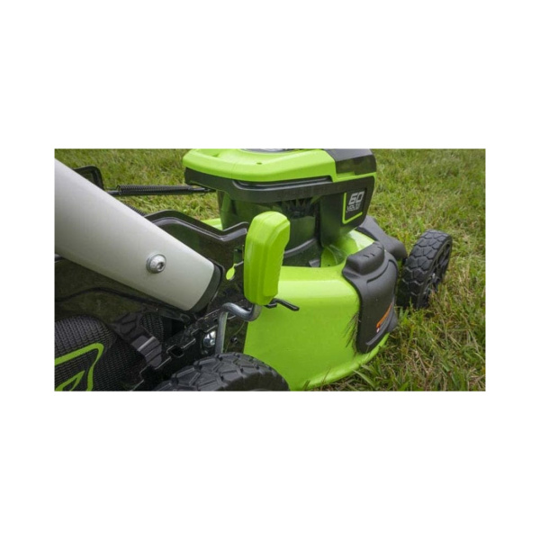 Газонокосилка аккумуляторная Greenworks 2514307UB 60V 51 см самоходная бесщеточная c 1хАКБ 4Ач и ЗУ в интернет магазине Stels.kz