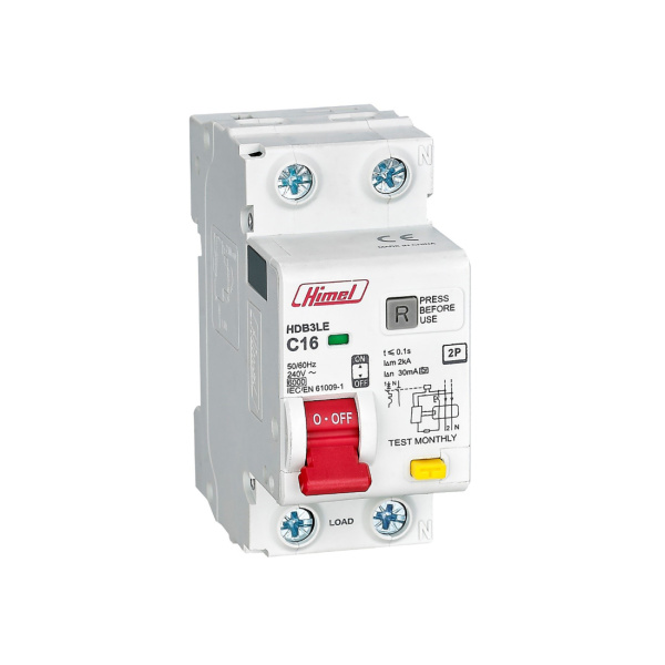АВДТ Himel HDB3LE 2Р 32А 30мА AC АВДТ Himel HDB3LE 2Р 32А 30мА AC