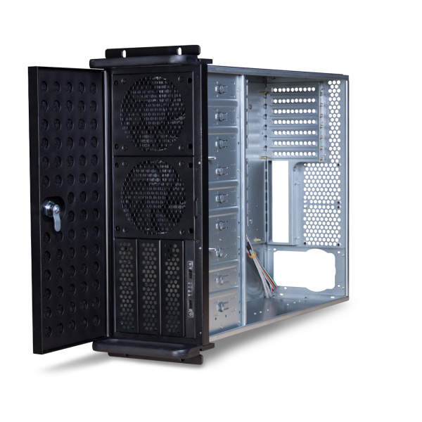 Компьютерный корпус с салазками Delux DLC-MU415 без Б/П в интернет магазине Stels.kz