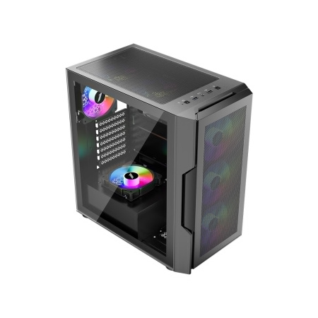 Компьютерный корпус 1STPLAYER T7-P BLACK без Б/П в интернет магазине Stels.kz