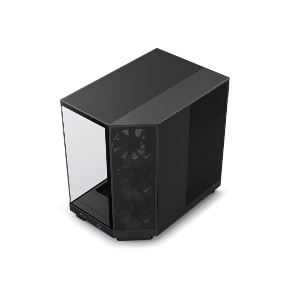 Компьютерный корпус NZXT H6 Flow CC-H61FB-01 Black без Б/П в интернет магазине Stels.kz