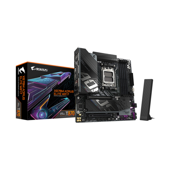 Материнская плата Gigabyte X870M A ELITE WF7 Материнская плата Gigabyte X870M A ELITE WF7