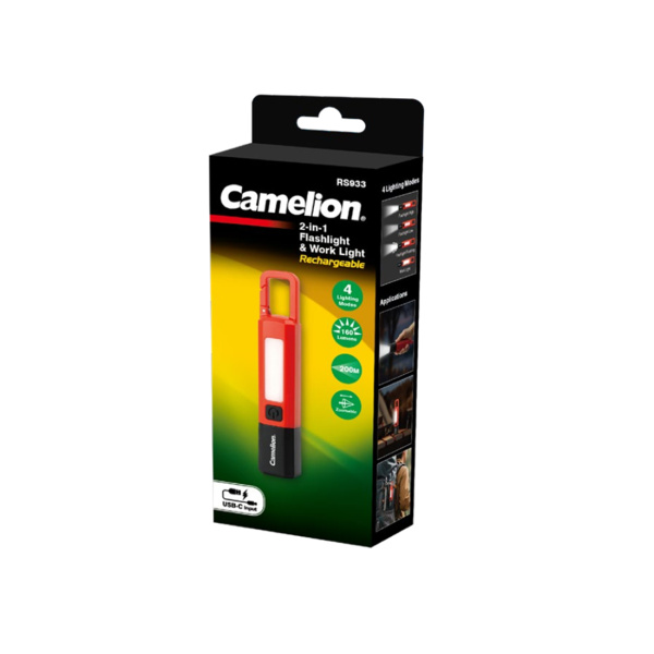 Фонарь перезаряжаемый Camelion RS933 в интернет магазине Stels.kz