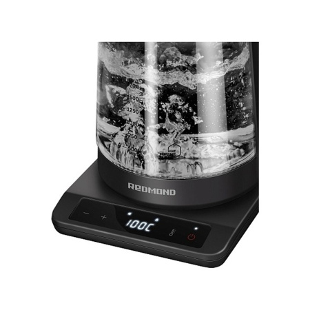 Чайник электрический Редмонд RK-G1310D Черный / хром в интернет магазине Stels.kz