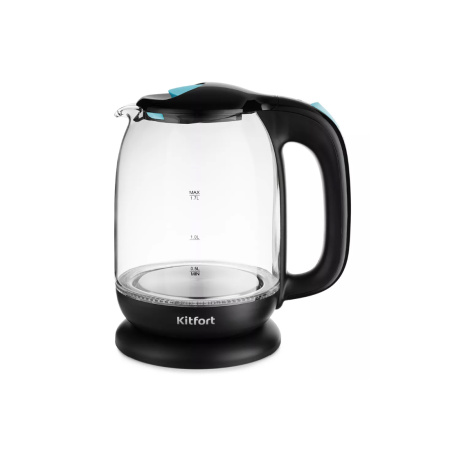 Купить не дорого Чайник электрический Kitfort КТ-625-1 голубой в интернет магазине Stels.kz Чайник электрический Kitfort КТ-625-1 голубой в интернет магазине Stels.kz