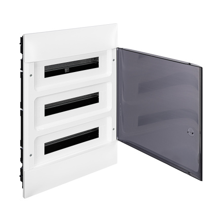 Щит встраиваемый Legrand Practibox S 3х18 IP40 Дымчатая дверь в интернет магазине Stels.kz