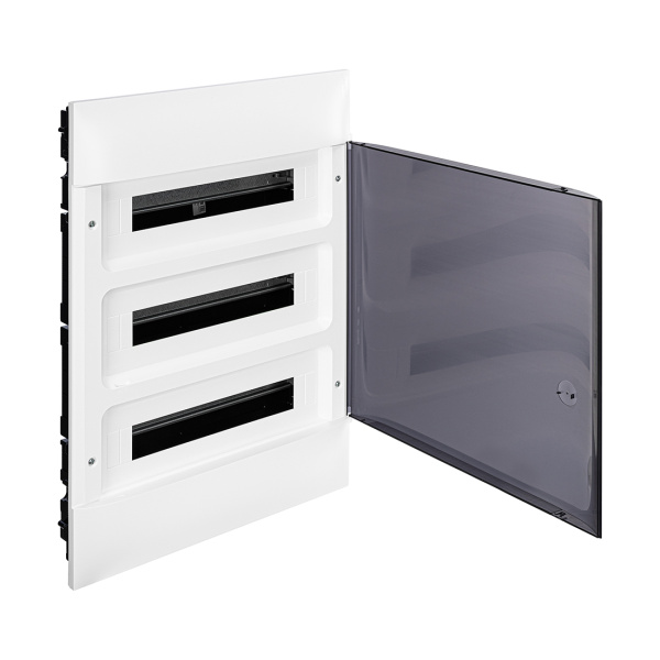 Щит встраиваемый Legrand Practibox S 3х18 IP40 Дымчатая дверь в интернет магазине Stels.kz