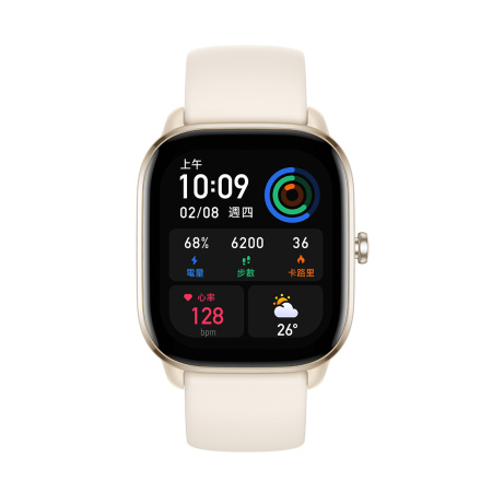 Смарт часы Amazfit GTS4 mini A2176 Moonlight White в интернет магазине Stels.kz