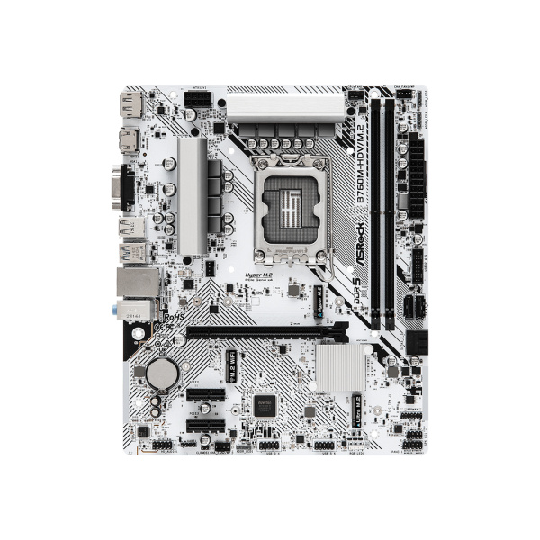 Купить не дорого Материнская плата ASRock B760M-HDV/M.2 в интернет магазине Stels.kz Материнская плата ASRock B760M-HDV/M.2 в интернет магазине Stels.kz