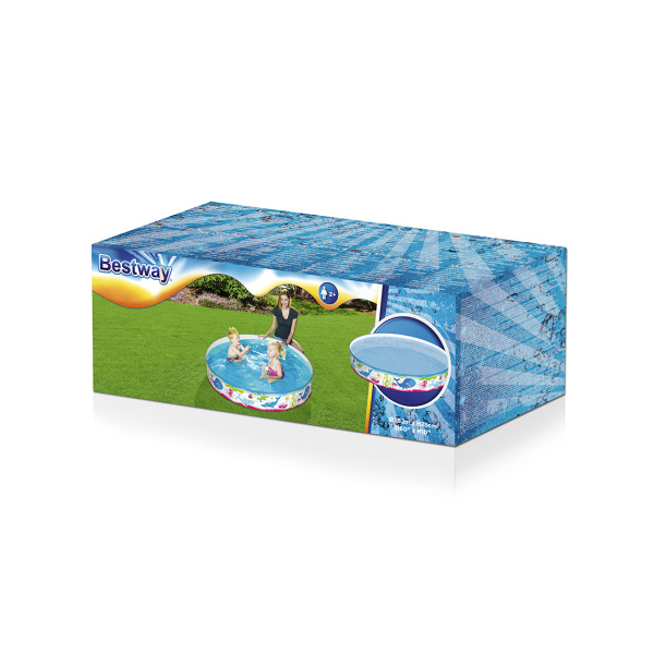 Бассейн с жёсткой стенкой детский Bestway 55029 в интернет магазине Stels.kz