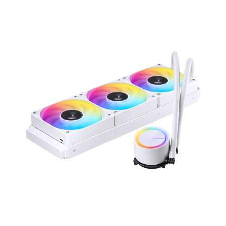 Кулер с водяным охлаждением Jonsbo TG-360 White в интернет магазине Stels.kz