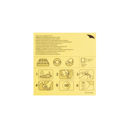 Набор для ремонта надувных изделий Bestway 62068 (в упаковке 10 шт заплаток) в интернет магазине Stels.kz