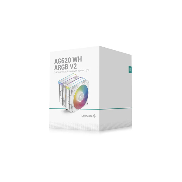 Кулер для процессора Deepcool AG620 WH ARGB V2 в интернет магазине Stels.kz