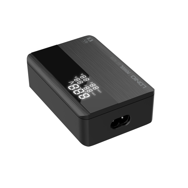 Купить не дорого Универсальное зарядное устройство LDNIO A4808Q 65W 2*USB-C 2*USB Чёрный в интернет магазине Stels.kz Универсальное зарядное устройство LDNIO A4808Q 65W 2*USB-C 2*USB Чёрный в интернет магазине Stels.kz