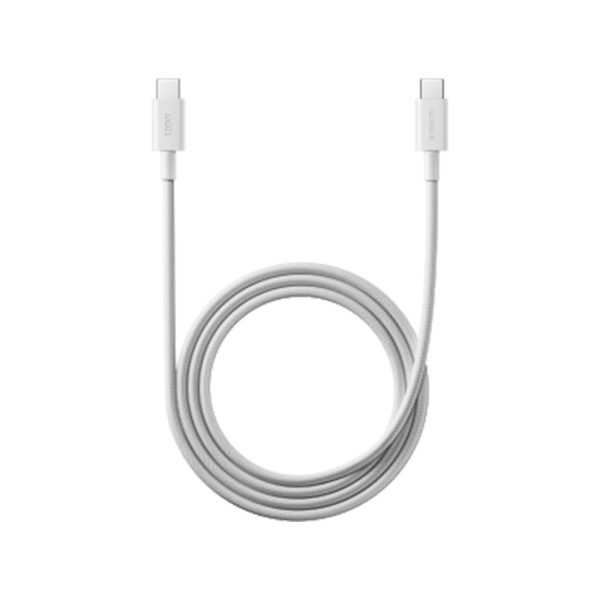Интерфейсный кабель Xiaomi 6A Braided USB-C to USB-C Cable （1m） Белый