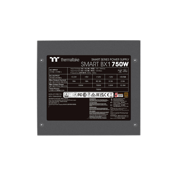 Блок питания Thermaltake Smart BX1 D2D 750W (Bronze) в интернет магазине Stels.kz