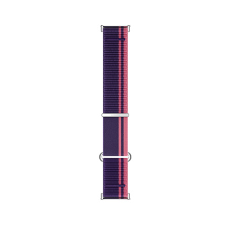 Плетеный сменный браслет Xiaomi Braided Quick Release Strap Rose purple