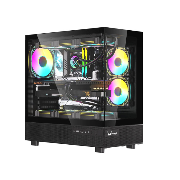 Компьютерный корпус Formula V Crystal Z8 FLOE Black без Б/П в интернет магазине Stels.kz