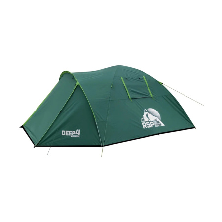 Палатка RSP Deep 4 для туризма и кемпинга зеленый в интернет магазине Stels.kz