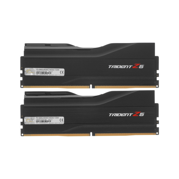 Купить не дорого Комплект модулей памяти G.SKILL Trident Z5 F5-5600J4040C16GX2-TZ5K DDR5 32GB (Kit 2x16GB) 5600MHz в интернет магазине Stels.kz Комплект модулей памяти G.SKILL Trident Z5 F5-5600J4040C16GX2-TZ5K DDR5 32GB (Kit 2x16GB) 5600MHz в интернет магазине Stels.kz