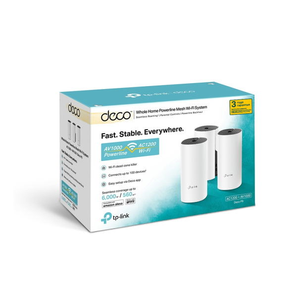 Mesh-система Wi-Fi Tp-Link Deco P9(3-pack) в интернет магазине Stels.kz
