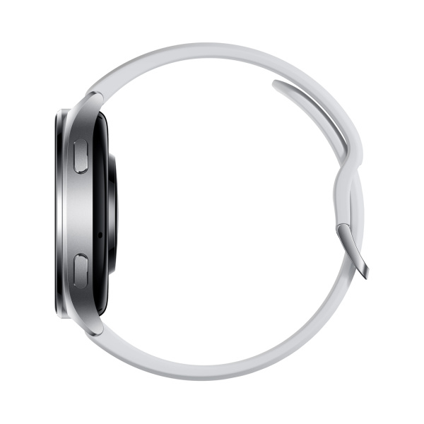 Смарт часы Xiaomi Watch 2 Silver Case With Gray TPU Strap в интернет магазине Stels.kz