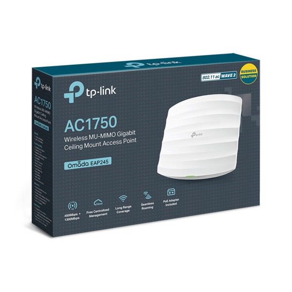 Купить не дорого Wi-Fi точка доступа TP-Link EAP245 в интернет магазине Stels.kz Wi-Fi точка доступа TP-Link EAP245 в интернет магазине Stels.kz