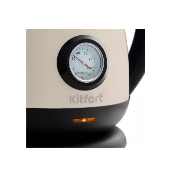 Чайник электрический Kitfort КТ-642-3 белый в интернет магазине Stels.kz