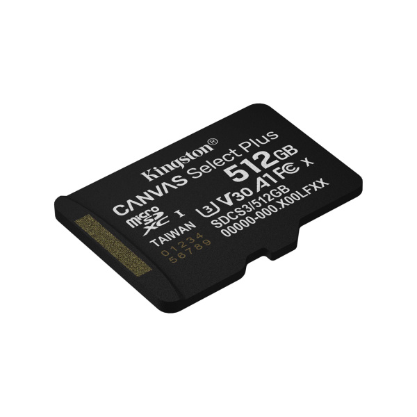 Купить не дорого Карта памяти Kingston SDCS3/512GBSP Canvas Select Plus A1 U3 V30 512GB в интернет магазине Stels.kz Карта памяти Kingston SDCS3/512GBSP Canvas Select Plus A1 U3 V30 512GB в интернет магазине Stels.kz