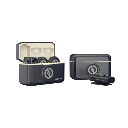 Петличный микрофон Hollyland Lark M2 Combo Черный в интернет магазине Stels.kz