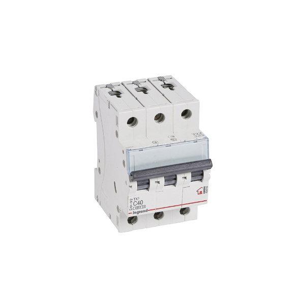 Автоматический выключатель Legrand 404060 3П C 40A TX3 6000 6kA