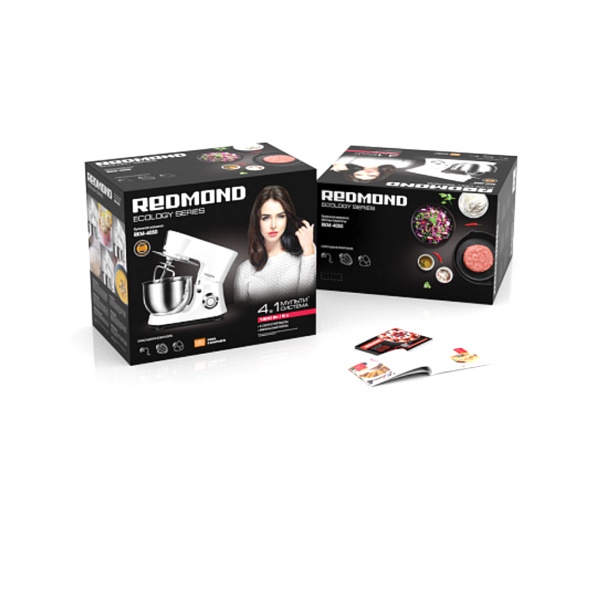 Кухонная машина Redmond RKM-4050 Белый металлик в интернет магазине Stels.kz