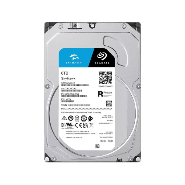 Жесткий диск Seagate SkyHawk ST8000VX010 HDD 8Tb Жесткий диск Seagate SkyHawk ST8000VX010 HDD 8Tb