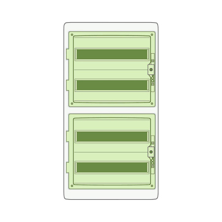 Пылевлагозащищенный щит SE Kaedra 4x18 модули IP65 в интернет магазине Stels.kz