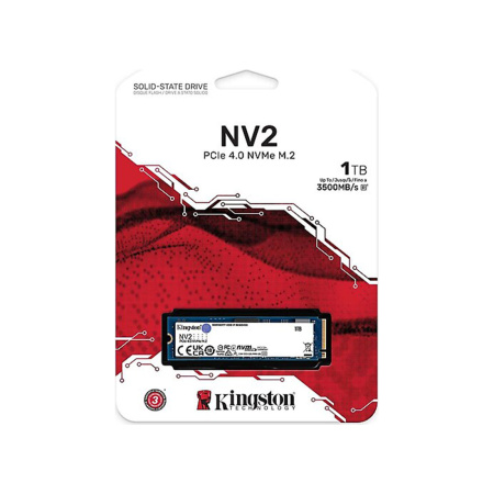 Твердотельный накопитель SSD Kingston NV2 SNV2S/1000G M.2 NVMe PCIe 4.0x4 в интернет магазине Stels.kz