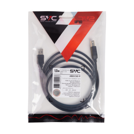 Интерфейсный кабель A-B SVC AB0150-P в интернет магазине Stels.kz