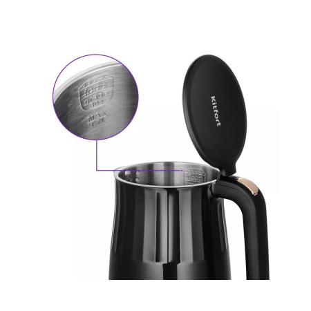 Чайник электрический Kitfort КТ-6610 в интернет магазине Stels.kz