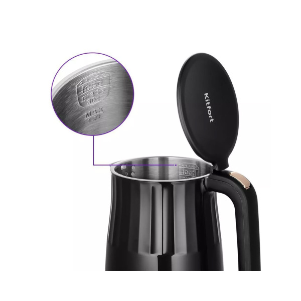 Чайник электрический Kitfort КТ-6610 в интернет магазине Stels.kz